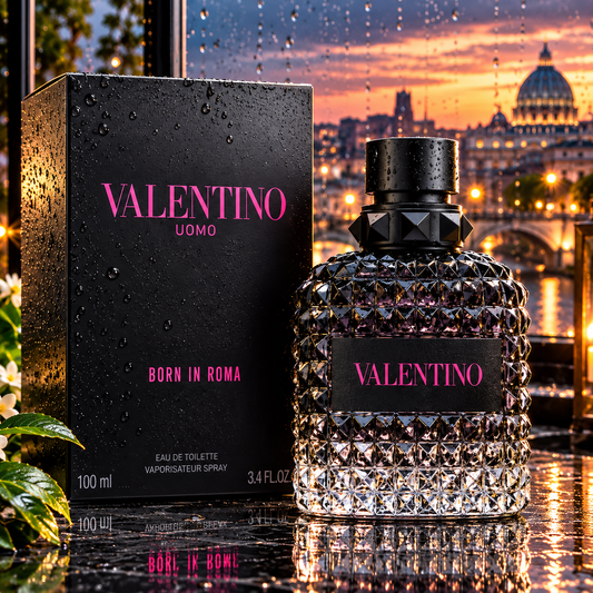 Valentino Uomo Born In Roma 3.4 oz. Eau de Toilette Spray for Men New in Box