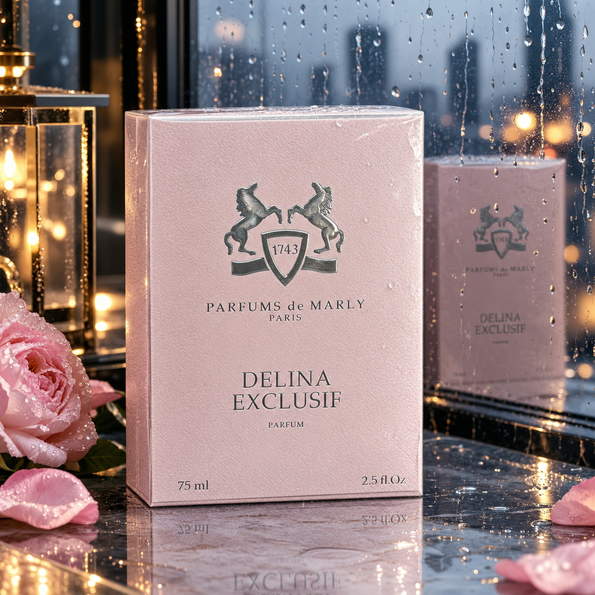 DELINA EXCLUSIF EDP 2.5oz/75ml PARFUMS DE MARLY PARIS 1743 EDITION ROYALE
