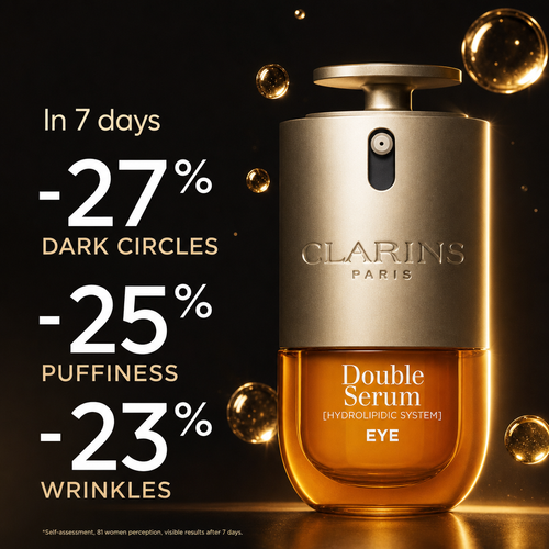 Clarins (W) Double Serum Eye (Hydrolipidic System) Global Age Control Concentrate 20ML, Multicolor