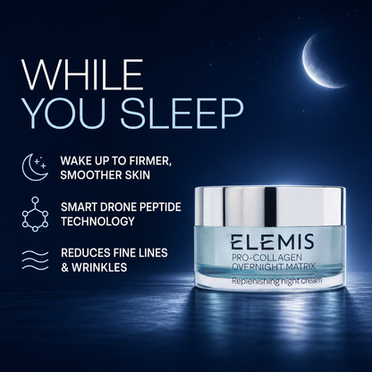 *Elemis Pro-Collagen Overnight Matrix Night Cream 50 ml New Sealed*