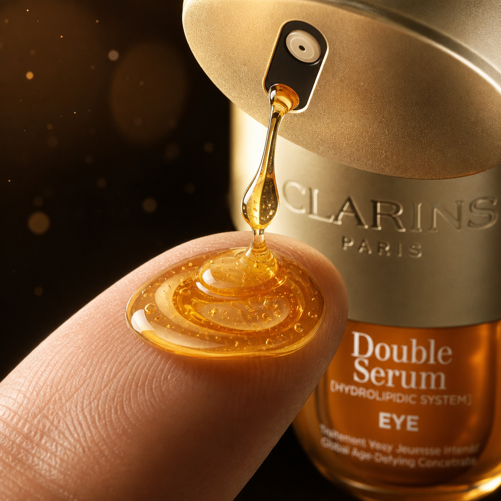 Clarins (W) Double Serum Eye (Hydrolipidic System) Global Age Control Concentrate 20ML, Multicolor