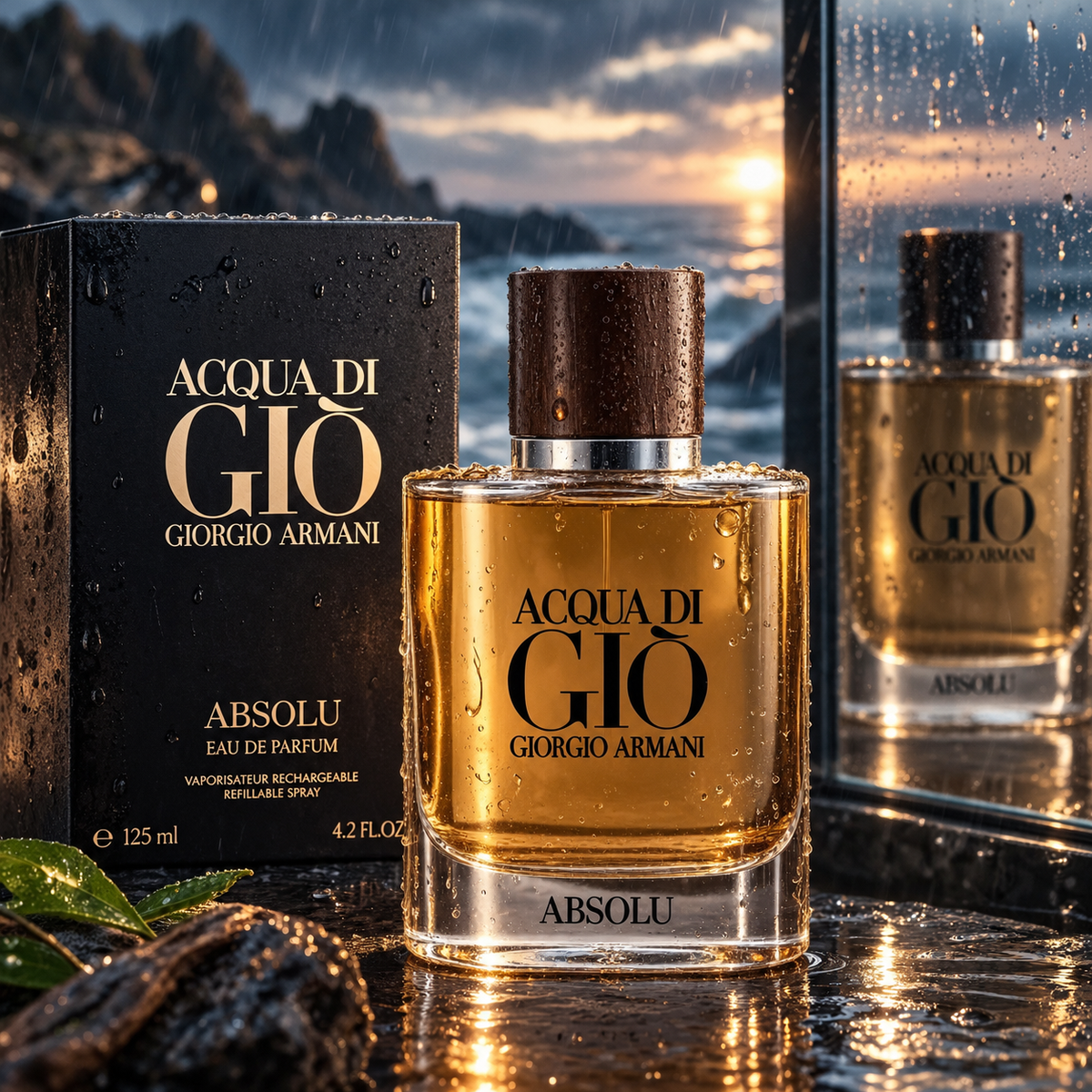 ACQUA DI GIO ABSOLU PARFUM GIORGIO ARMANI 125ML BATCH 62R202M 2018
