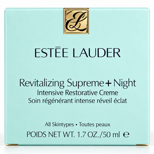 Estée Lauder Revitalizing Supreme+ Night Intensive Restorative Crème 50ml – Nourishing Night Moisturizer for All Skin Types