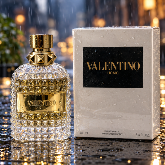 Valentino Uomo Eau de Toilette 3.4oz-100mL New Sealed Box 100% Authentic