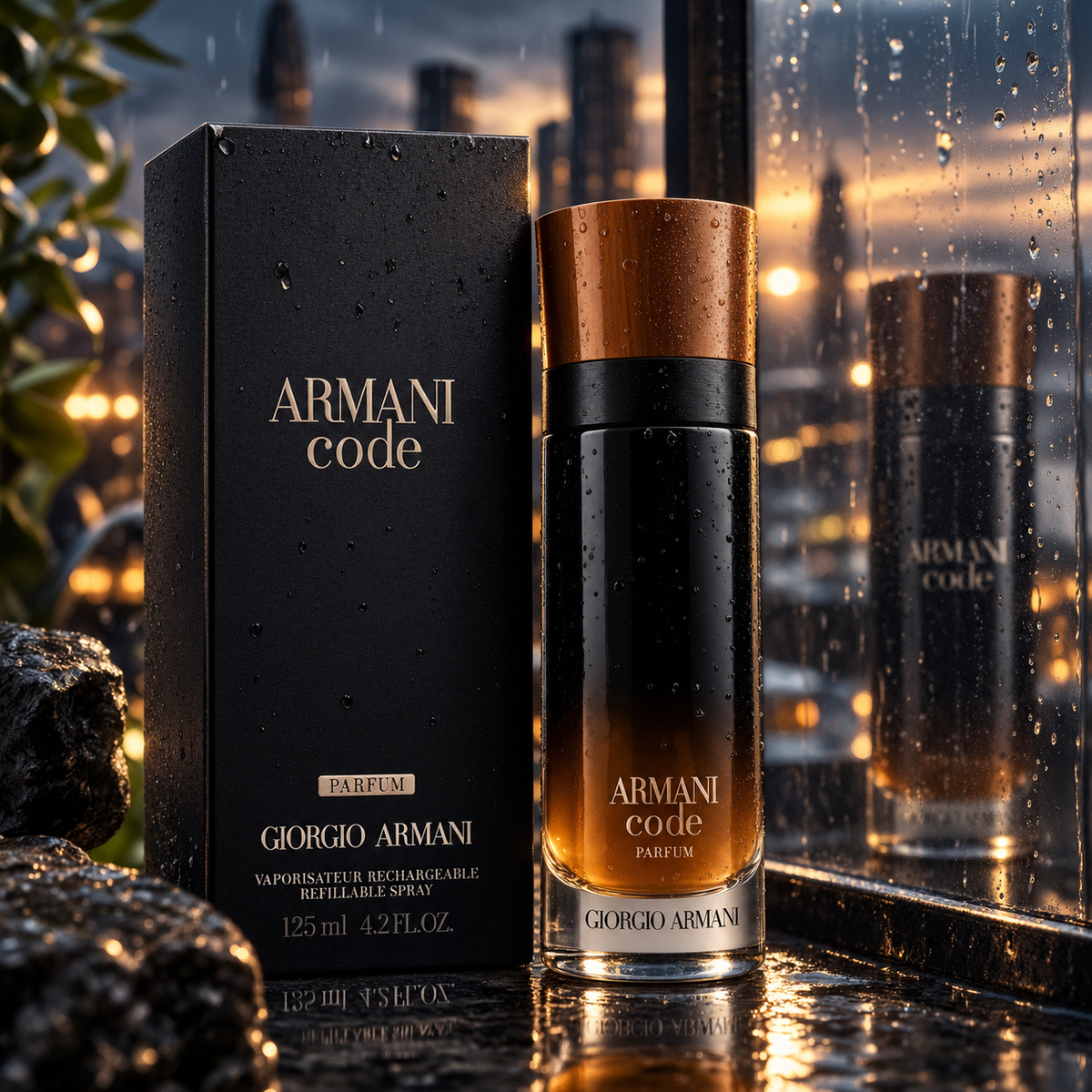 Giorgio Armani Code Parfum Men 125ml 4.2oz New in Box