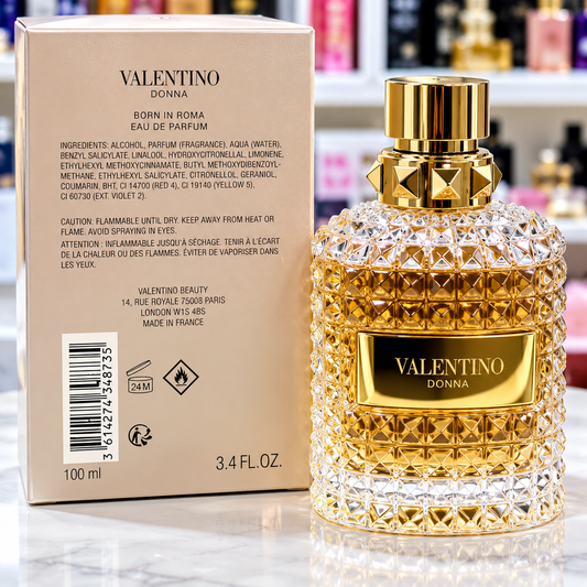 Valentino Uomo Eau de Toilette 3.4oz-100mL New Sealed Box 100% Authentic