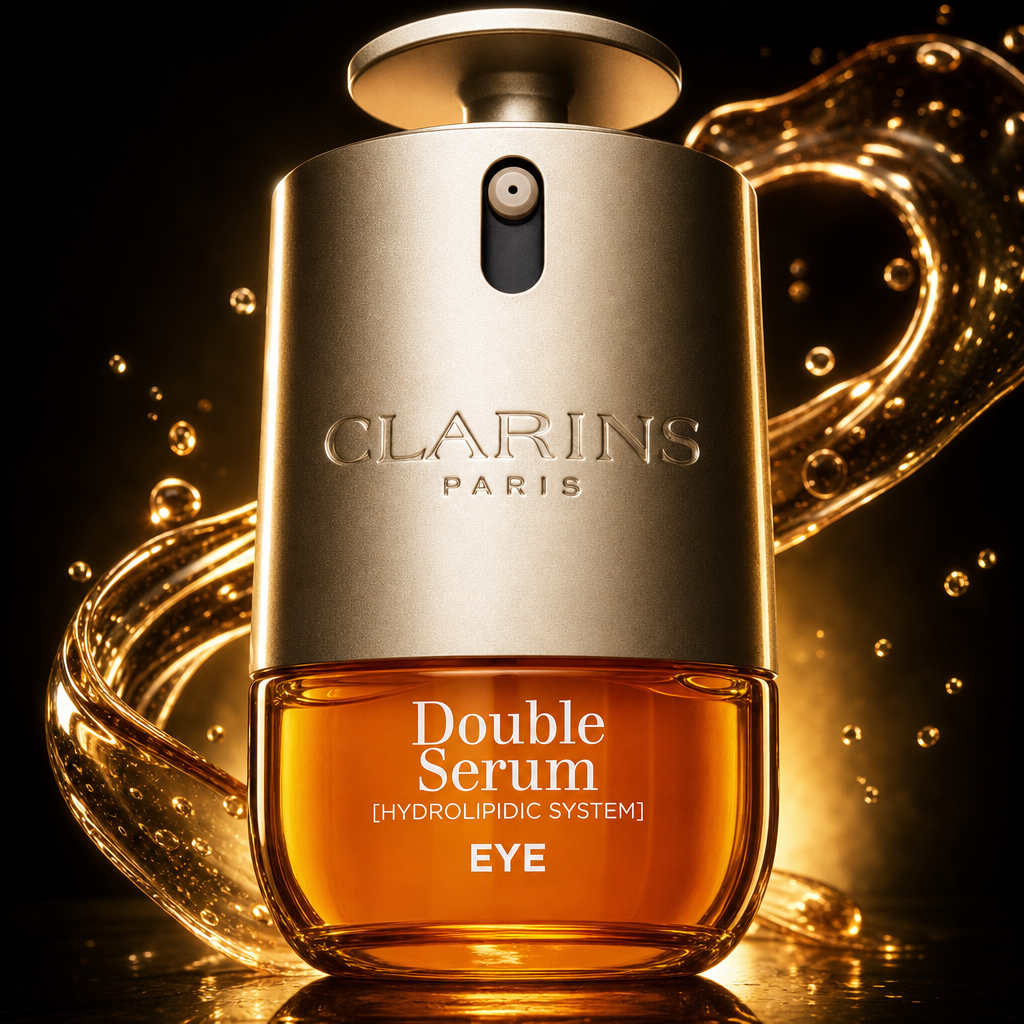 Clarins (W) Double Serum Eye (Hydrolipidic System) Global Age Control Concentrate 20ML, Multicolor