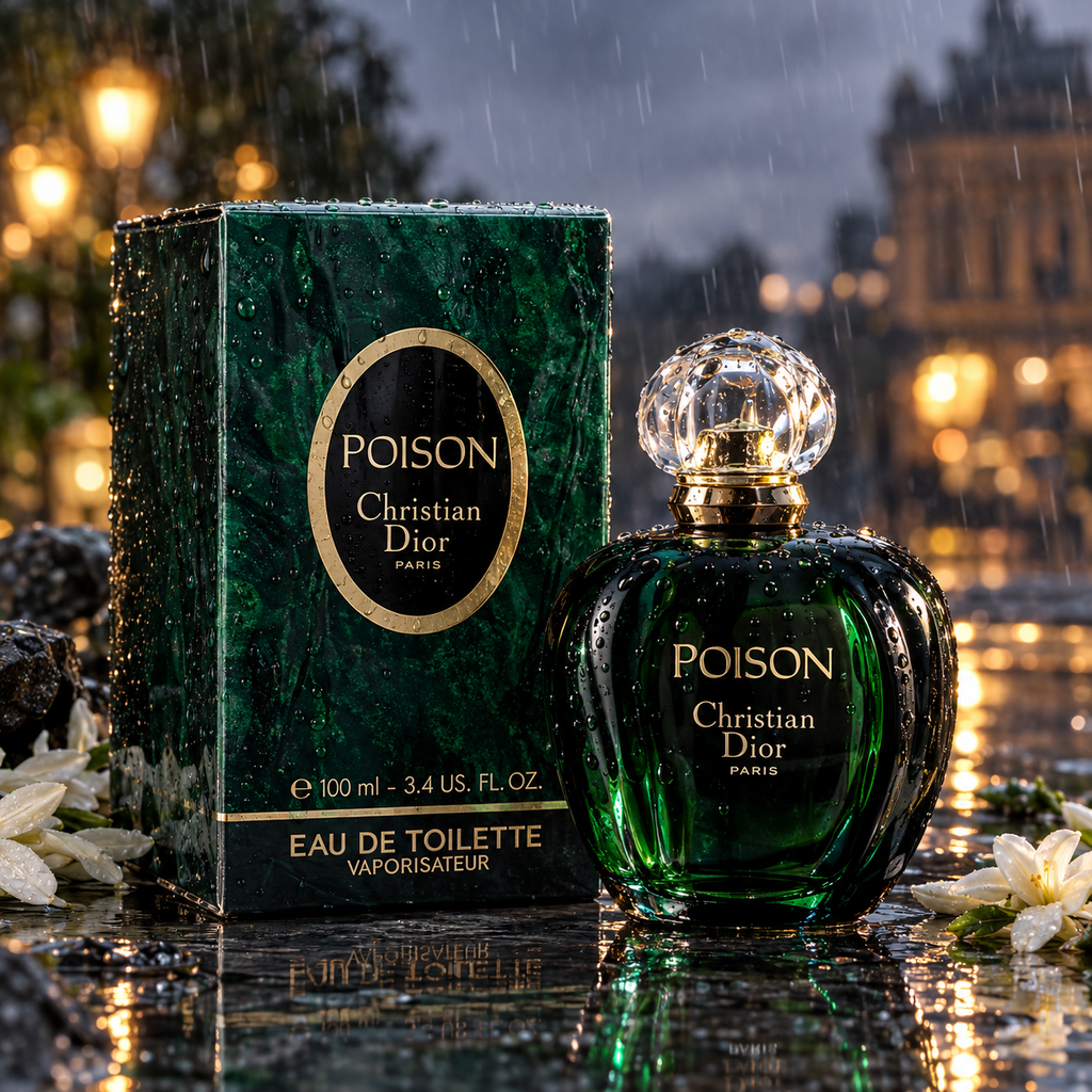 Christian Dior Poison Eau de Toilette Spray 100ml 3.4oz EDT Perfume w/Box