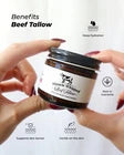 Whipped Beef Tallow 2oz Face and Body Moisturizer 100% Grass Fed