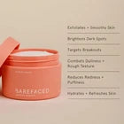 Barefaced by Jordan Harper toning pads, full size (60 count). New in box: sealed