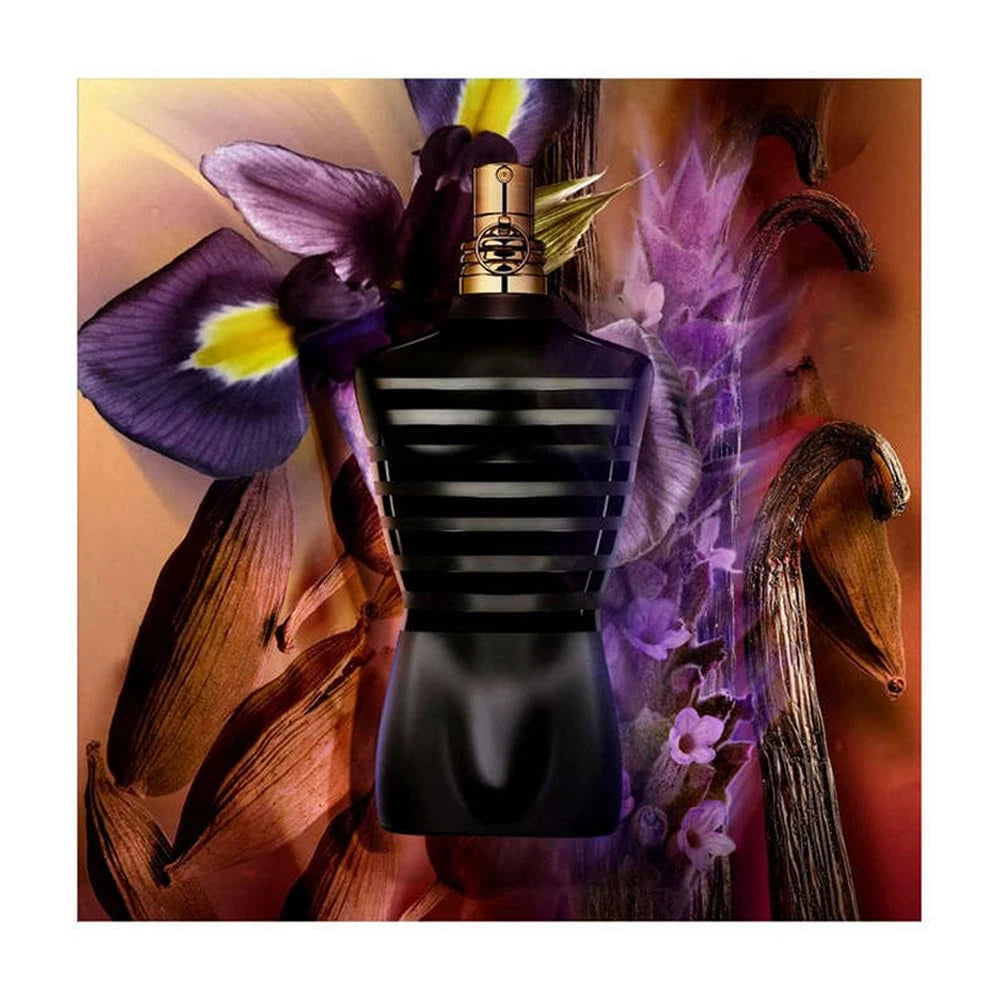 Jean Paul Gaultier Le Male Le Parfum Eau de Parfum Intense for Men, 4.2 oz (125 mL) – Bold Woody Amber Fragrance