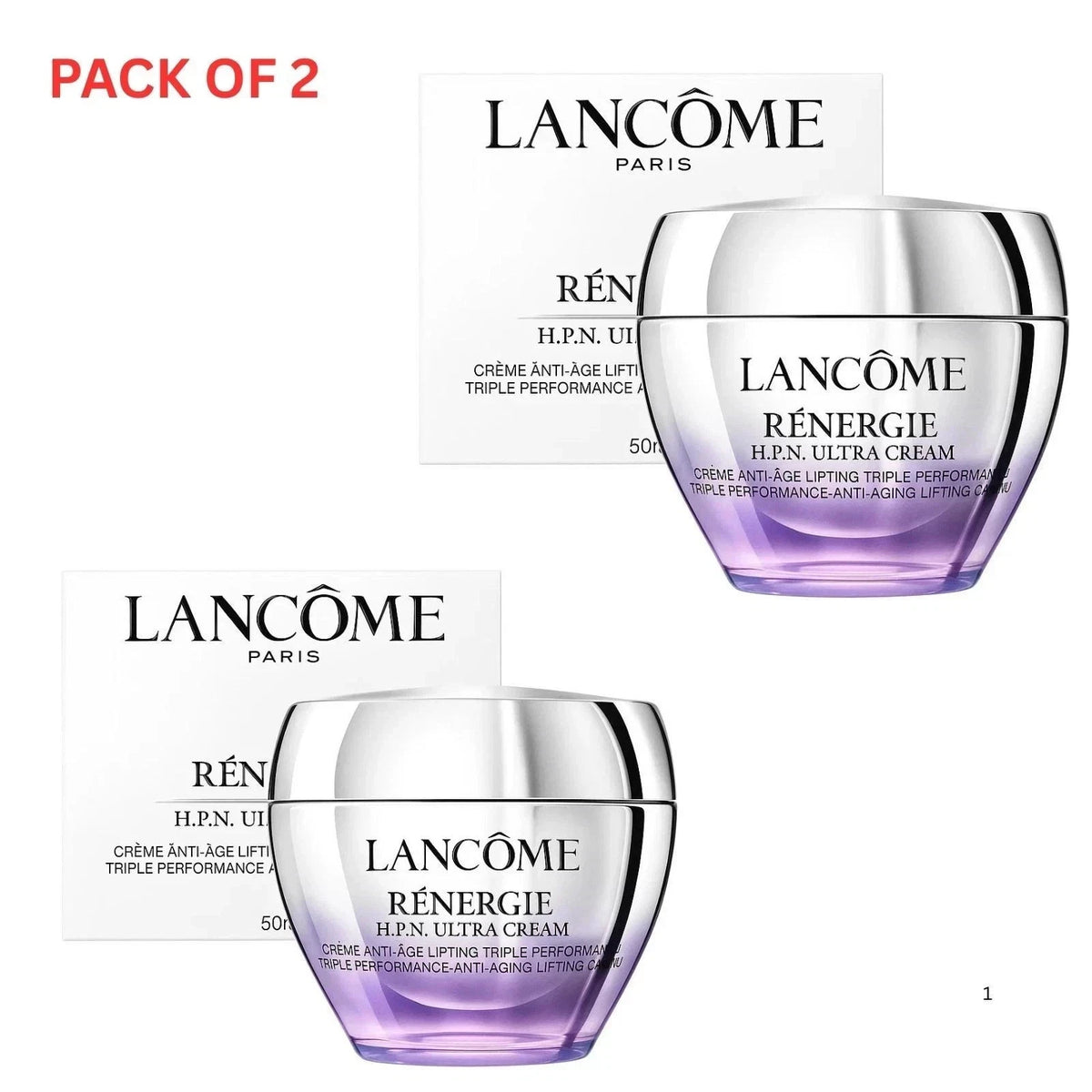 Lancôme Rénergie H.P.N. Ultra Cream 1.69 oz / 50 ml – Pack of 2, Brand New